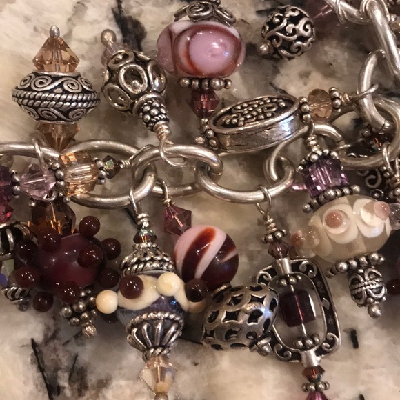 Eliza B's Glass Bead Bracelet - Picture 4 of 8